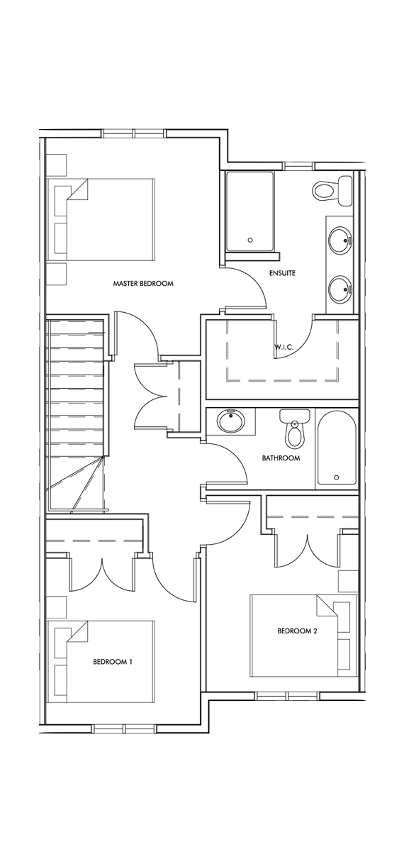 Walnut - Upper Floor